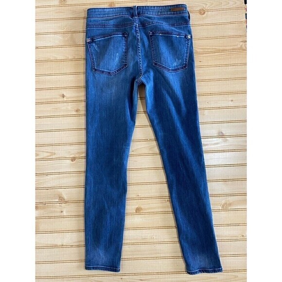 Anthropologie Pilcro & The Letterpress Women's  Distressed Skinny Jeans Size 27 - Picture 3 of 9